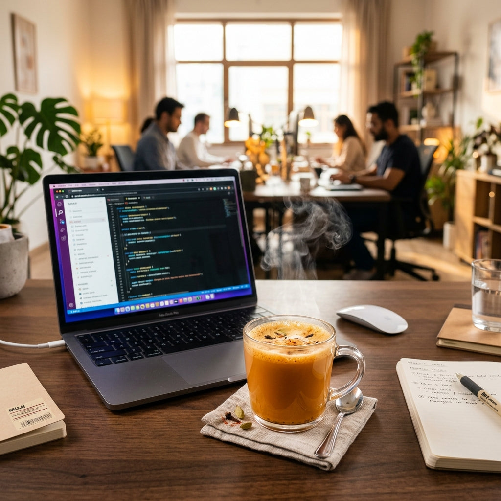 Karak Tea #ForEveryMoment: Elevating Your Busy Workdays and Morning Breaks / شاي الكرك لكل لحظة: ارتقِ بيوم عملك المزدحم وفترات الصباح الاستراحة