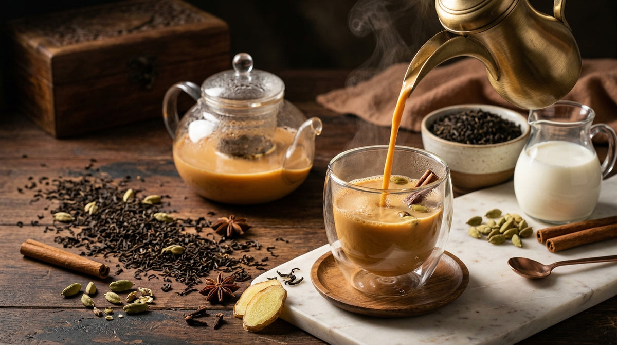 The Science of Quality Ingredients in Karak Tea: Premium Sourcing & Pure Formulation / علم المكونات النقية في شاي الكرك: جودة المصدر والتركيبة الصافية