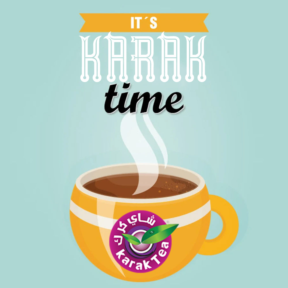 Unsweetened Cardamom Instant Karak Tea Premix 0.5KG – 100% Natural Blend