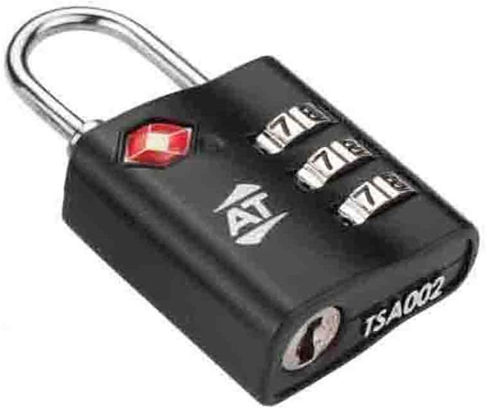 TSA Combination Lock - Durable Zinc Alloy 3 Dial Luggage Security Device