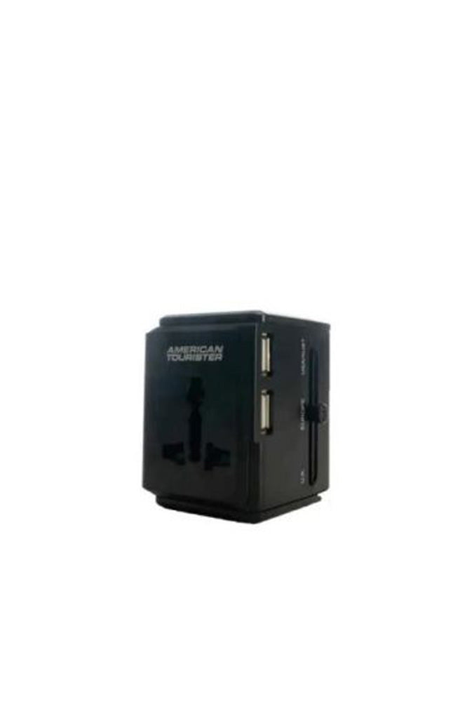 Universal Travel Adapter – American Tourister Compact Travel Charger With 3 USB Ports