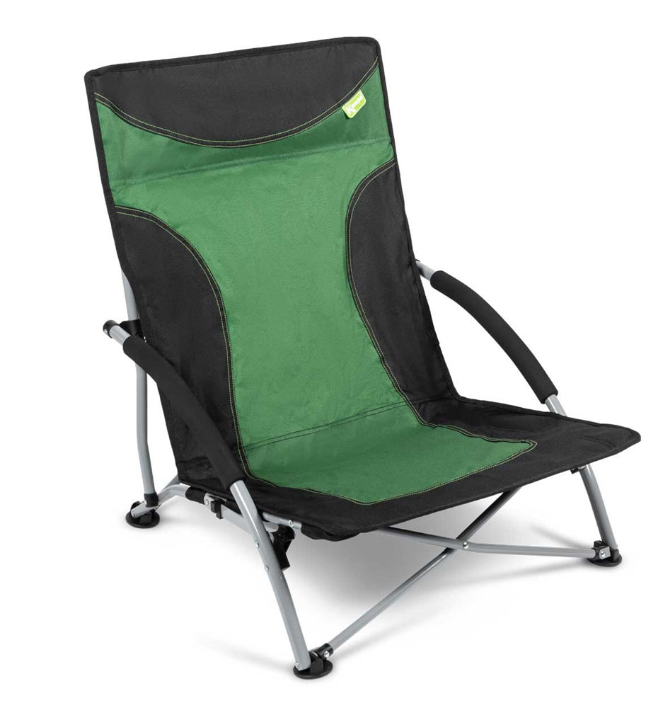 Sandy Beach Chair - Lightweight Camping Chair with Steel Frame & Carry Bag