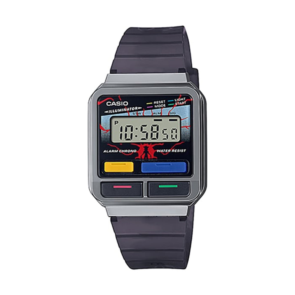 Casio Vintage Digital Watch - Retro Stainless Steel Stranger Things Timepiece