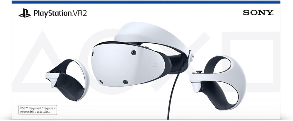 PlayStation VR2 Headset | OLED VR Screen, Haptic Feedback Controller & PS5 VR Compatibility