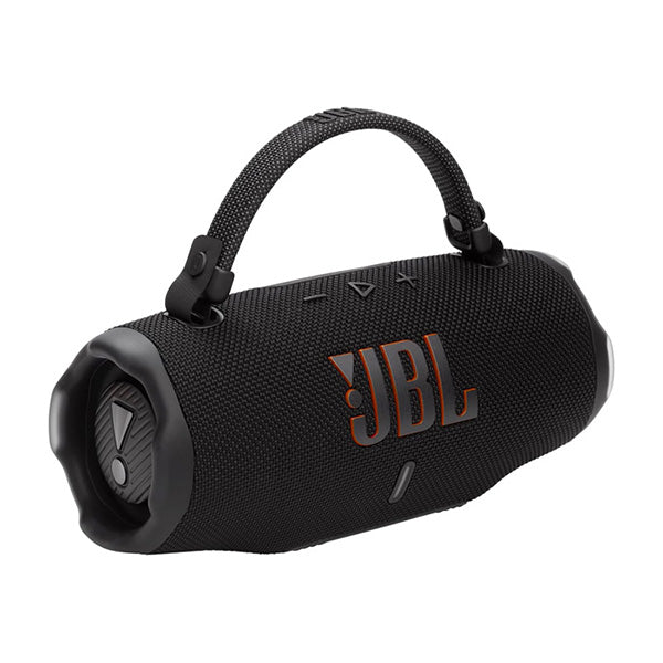 Portable Waterproof Speaker - JBL Charge 6 Bluetooth Wireless Party Speaker Black