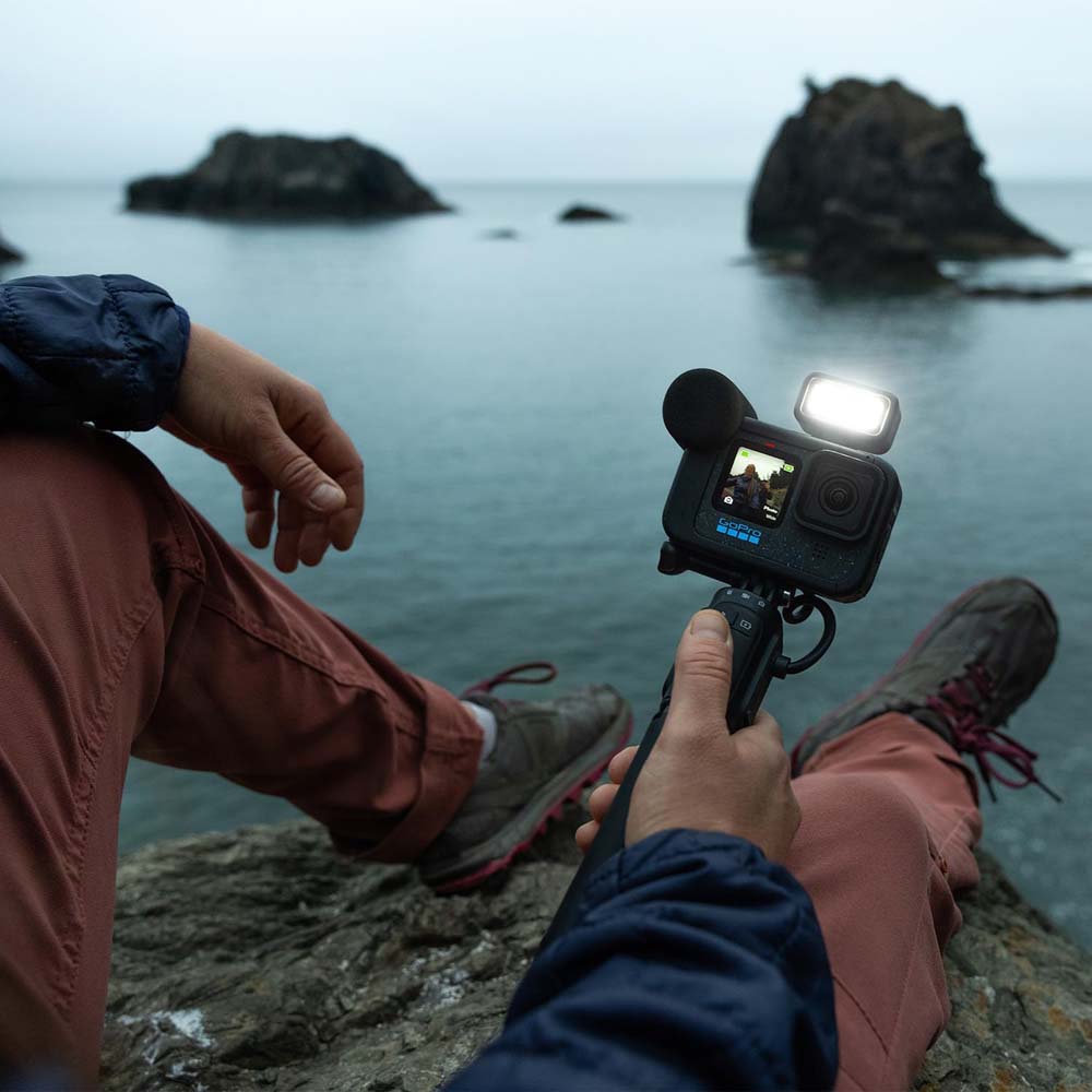 GoPro HERO12 Black Action Camera – 5.3K HDR Video, Battery Grip, Live Streaming