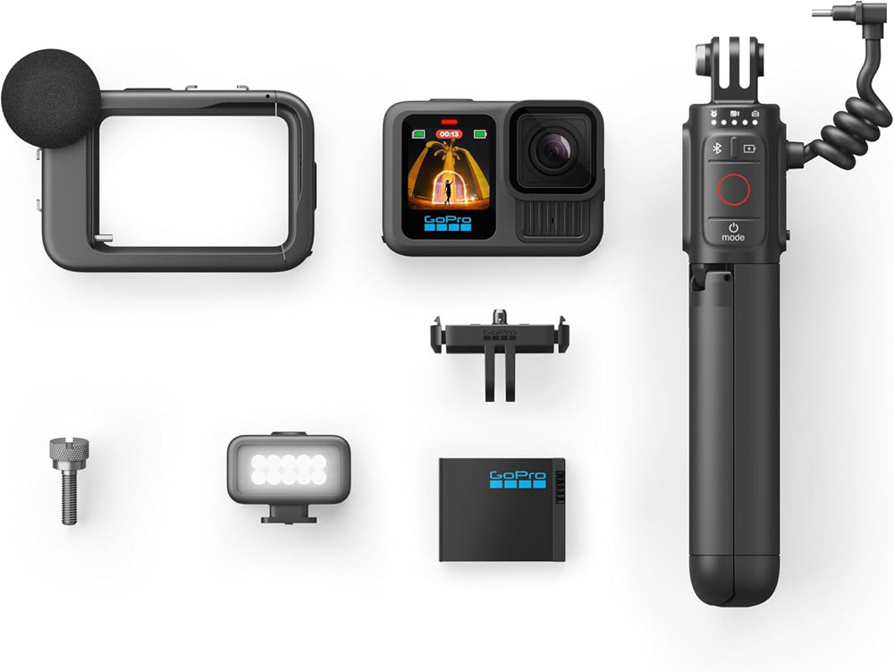 GoPro HERO 13 Black Action Camera – 5.3K Video, HDR, Image Stabilization & HB-Series Lens Mods