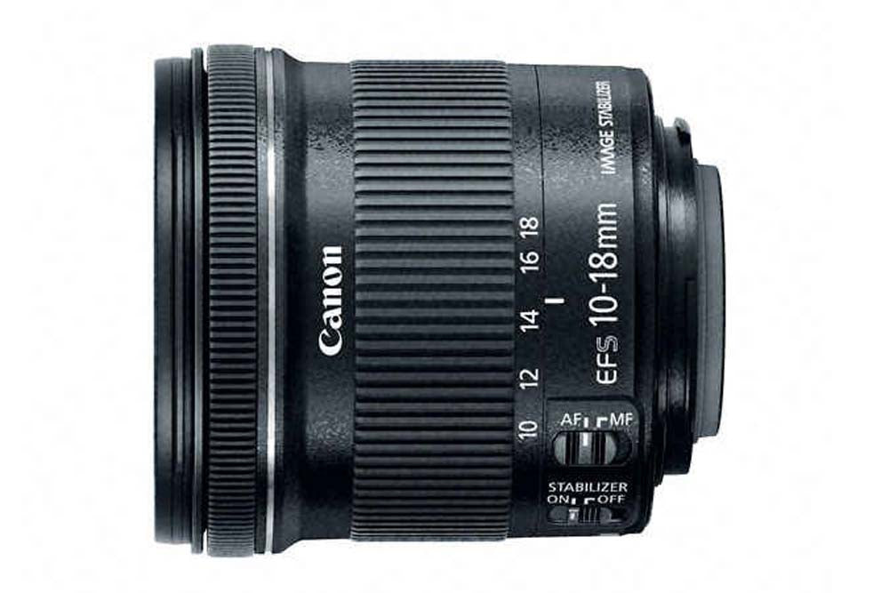 Ultra Wide Lens Canon EF-S 10-18mm f/4.5-5.6 IS STM - Lightweight Zoom Lens for Travel