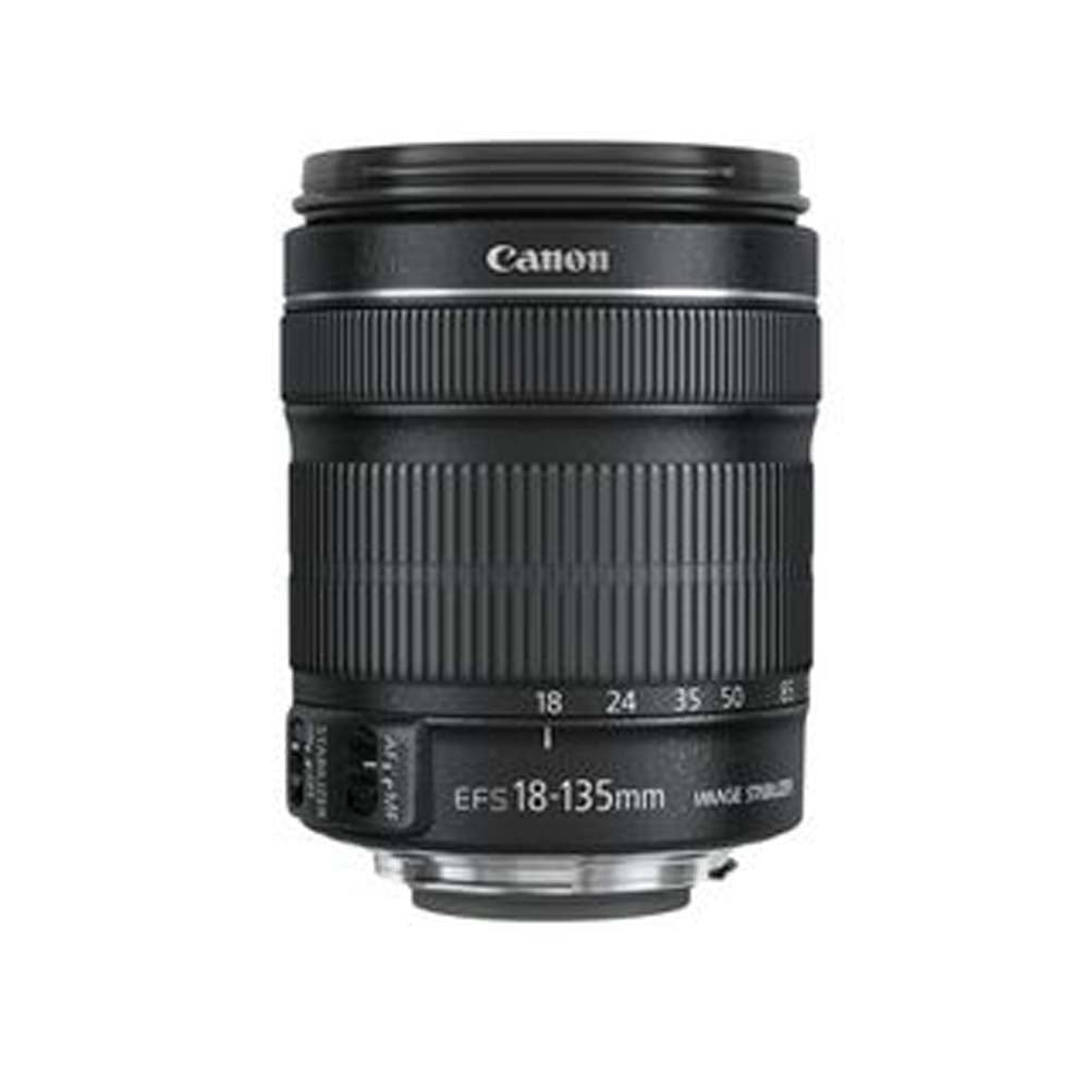 Canon EF-S 18-135mm Lens - Wide Angle Zoom With Optical Image Stabilizer & Nano USM