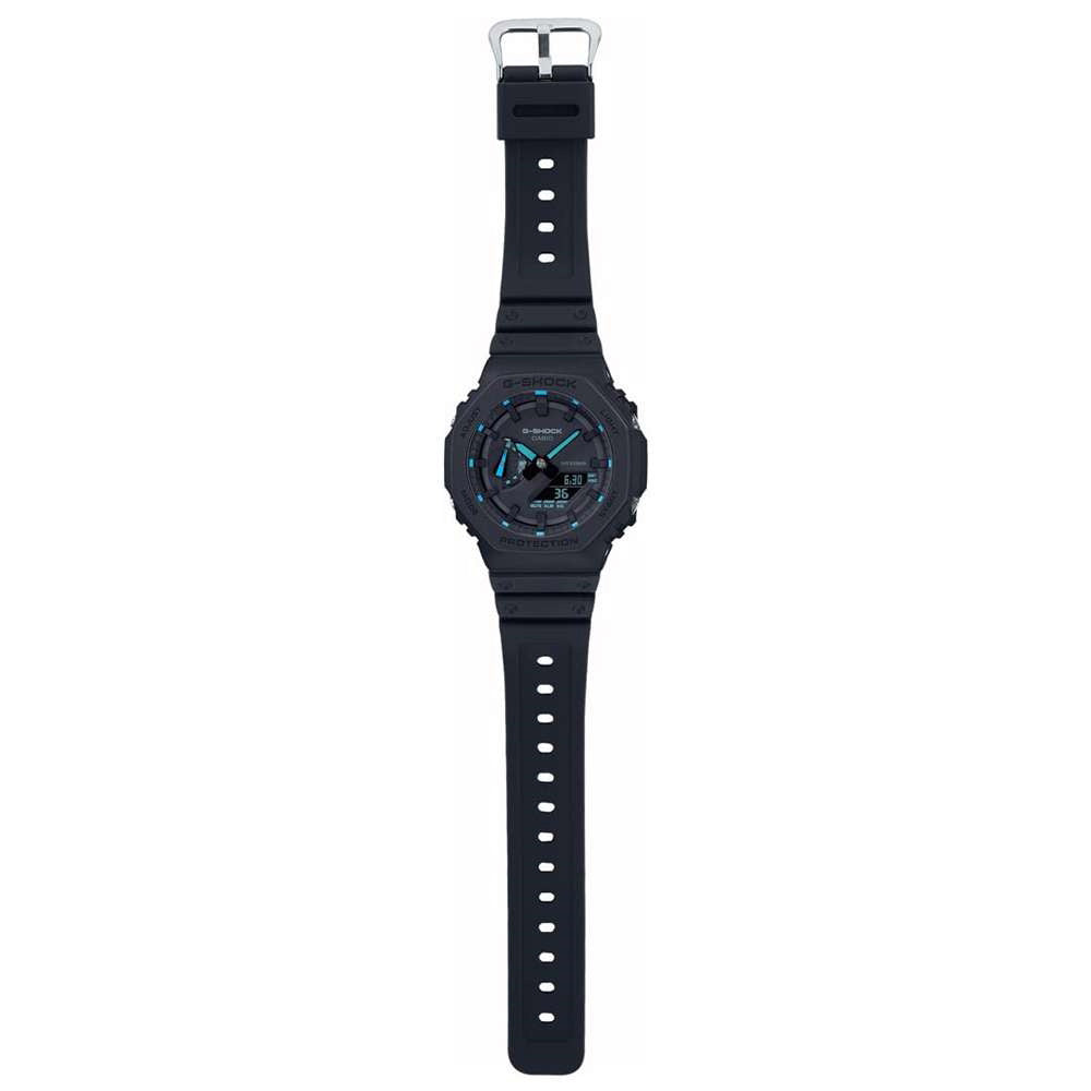 G-Shock Neon Watch | Men's Analog Digital Sports Wristwatch With Shock Resistant Carbon Resin Case