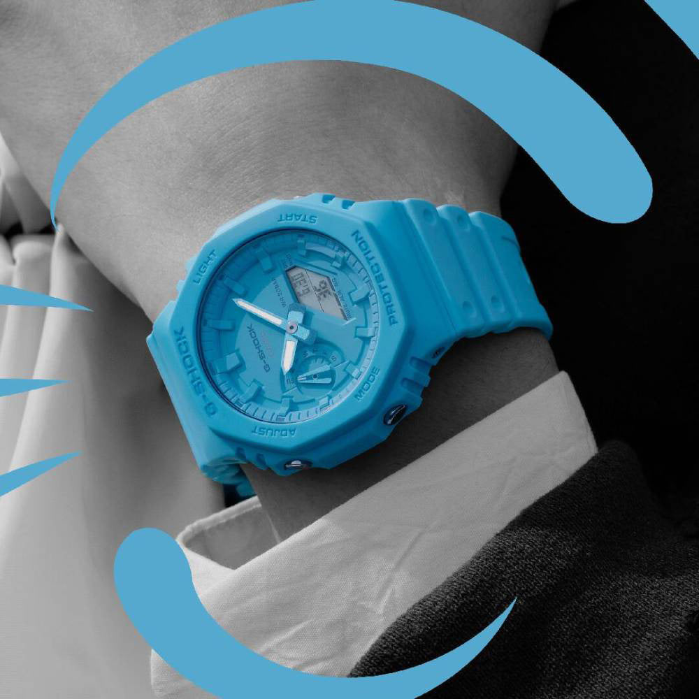 G-SHOCK Men Watch - Shock Resistant Carbon Core Guard | 200M Water Resistant Sporty Timepiece