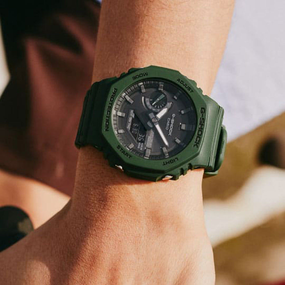 G-SHOCK Solar Watch - Carbon Resin Shock Resistant Bluetooth Connected Timepiece