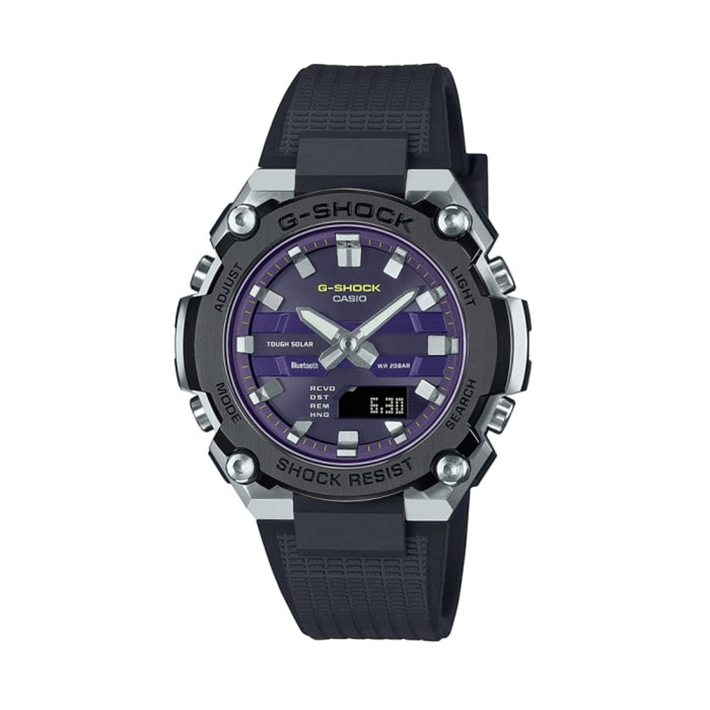 G-Shock G-Steel Watch – Slim Metal Resin, Solar Powered, Shock Resistant Design