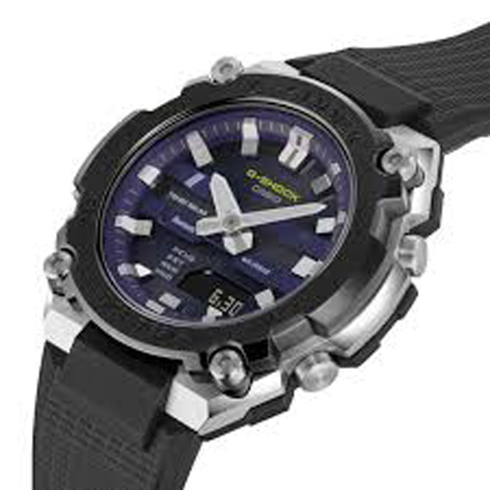 G-Shock G-Steel Watch – Slim Metal Resin, Solar Powered, Shock Resistant Design