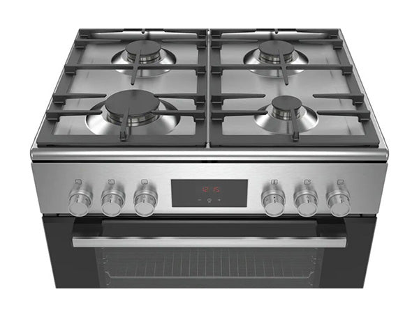 Bosch Gas Cooker - Stainless Steel Freestanding Gas Cooker With Multifunction Oven