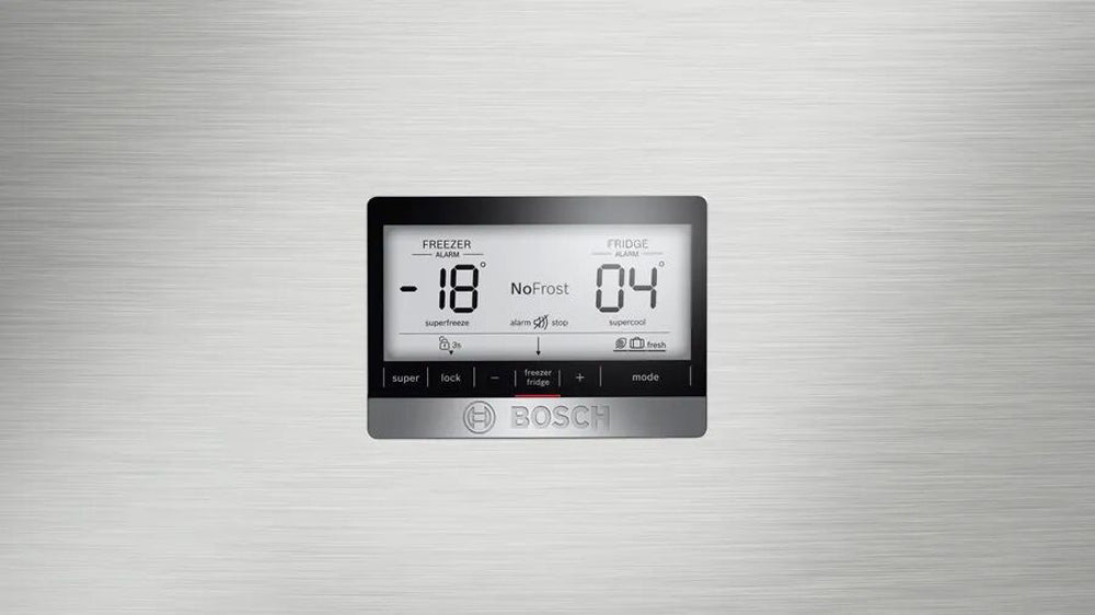 Bosch Series 6 Refrigerator – Large Capacity Top Mount Fridge With VitaFresh & NoFrost