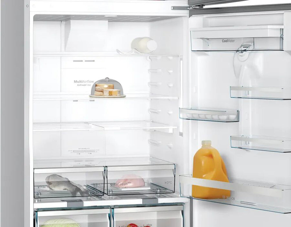 Bosch Series 6 Refrigerator – Large Capacity Top Mount Fridge With VitaFresh & NoFrost