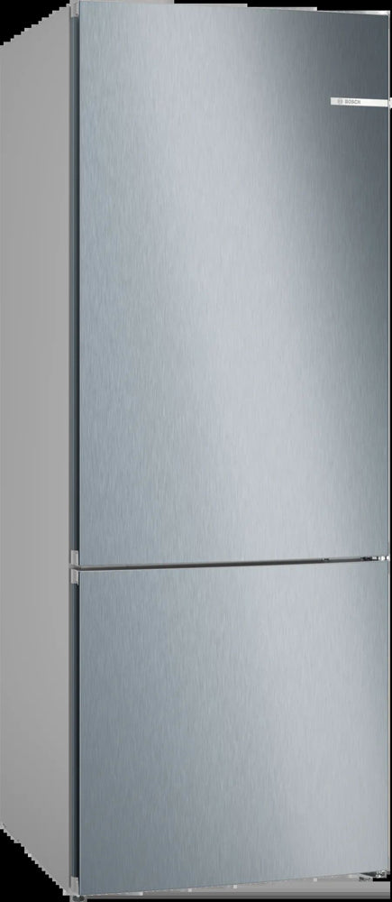 Bosch Series 4 Refrigerator - 530L Large Capacity Fridge with VitaFresh System & NoFrost Bottom Freezer