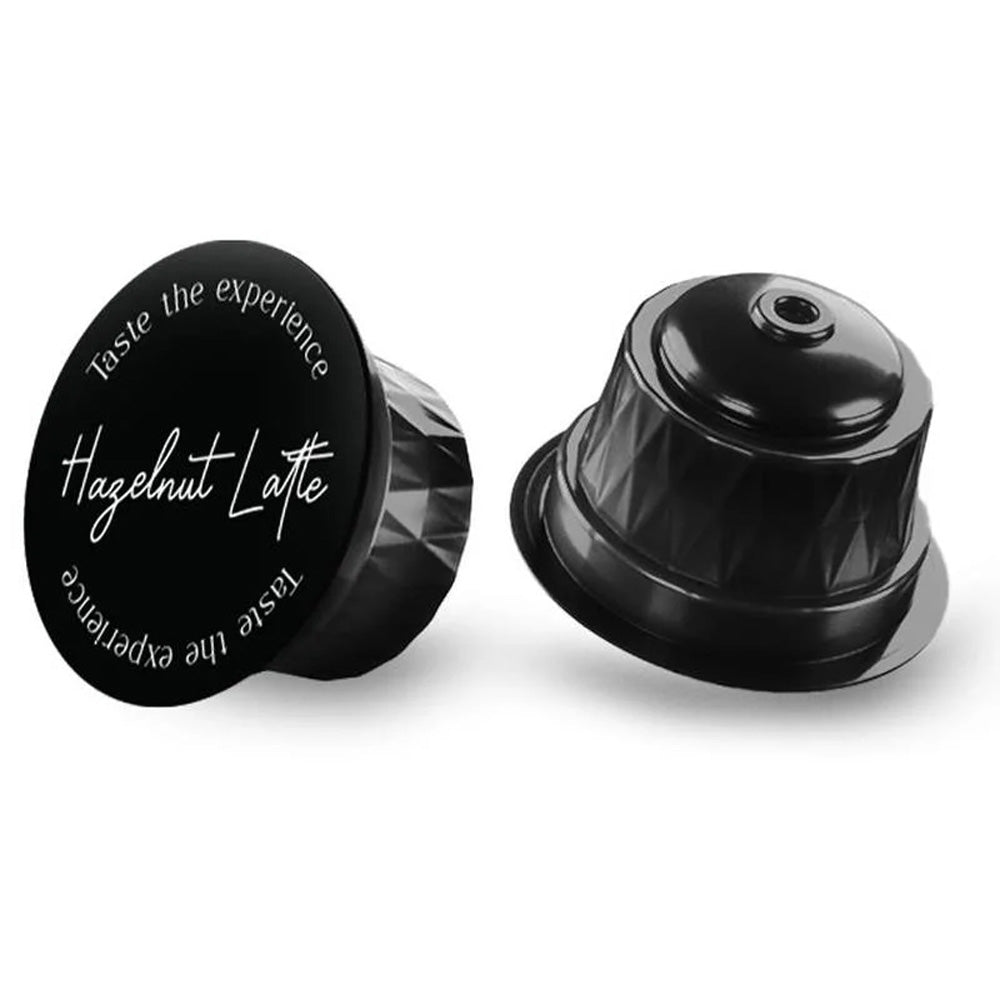 Hazelnut Latte Capsules For Dolce Gusto – 16 Plastic Coffee Pods Pack