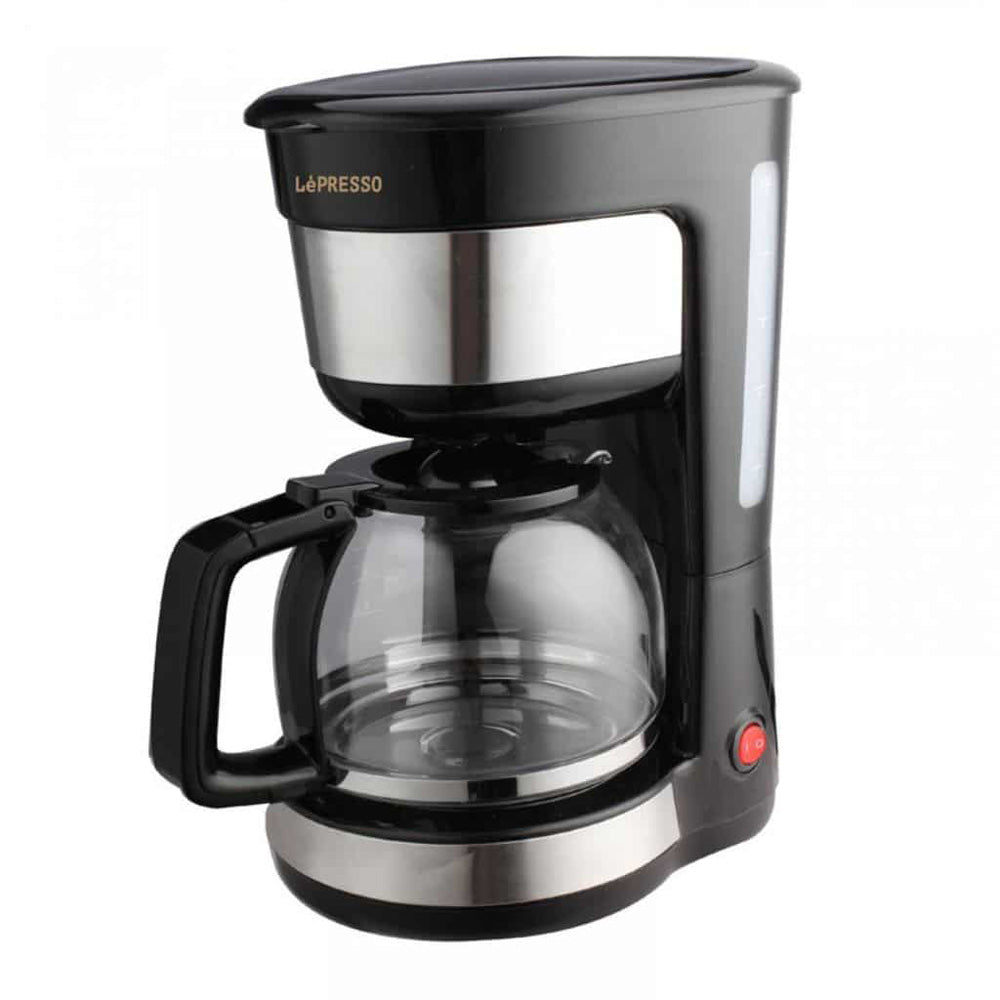 Drip Coffee Maker With Glass Carafe - Large Capacity & Anti Drip System