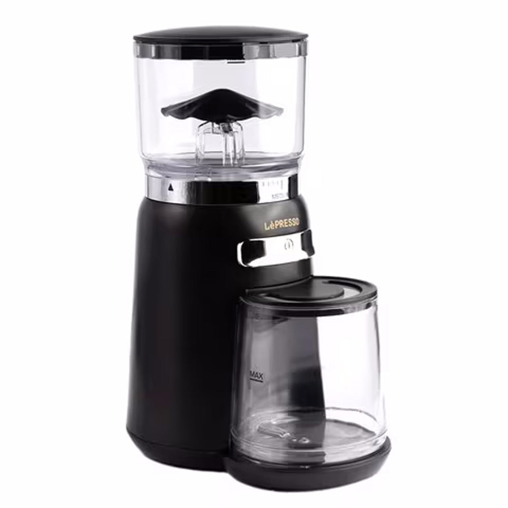 Coffee Bean Grinder - LePresso Burr Electric Mill with Adjustable Grind Size