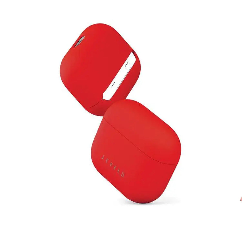 Silicone AirPods Case - Levelo Gorra Hybrid Drop Resistant Protective Cover for AirPods 3