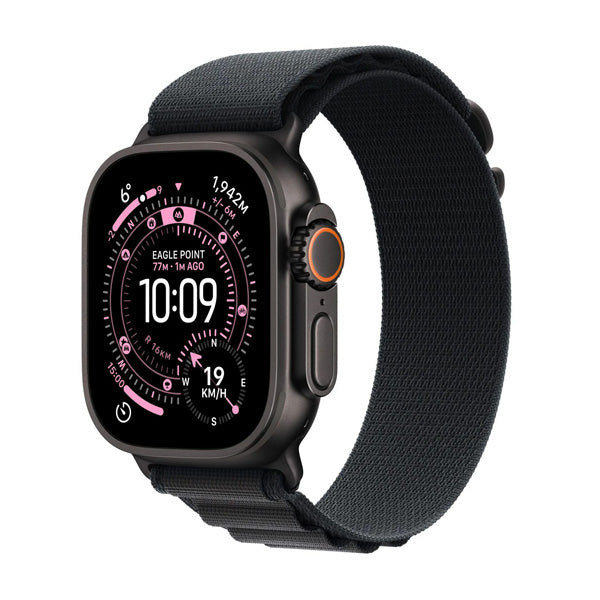Apple Watch Ultra GPS Smart Fitness Watch – Titanium Case, Cellular Connected