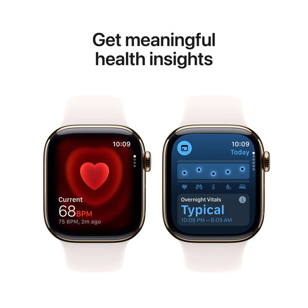 Apple Watch Series 11 GPS Cellular Smartwatch - Titanium Case | Retina OLED Display