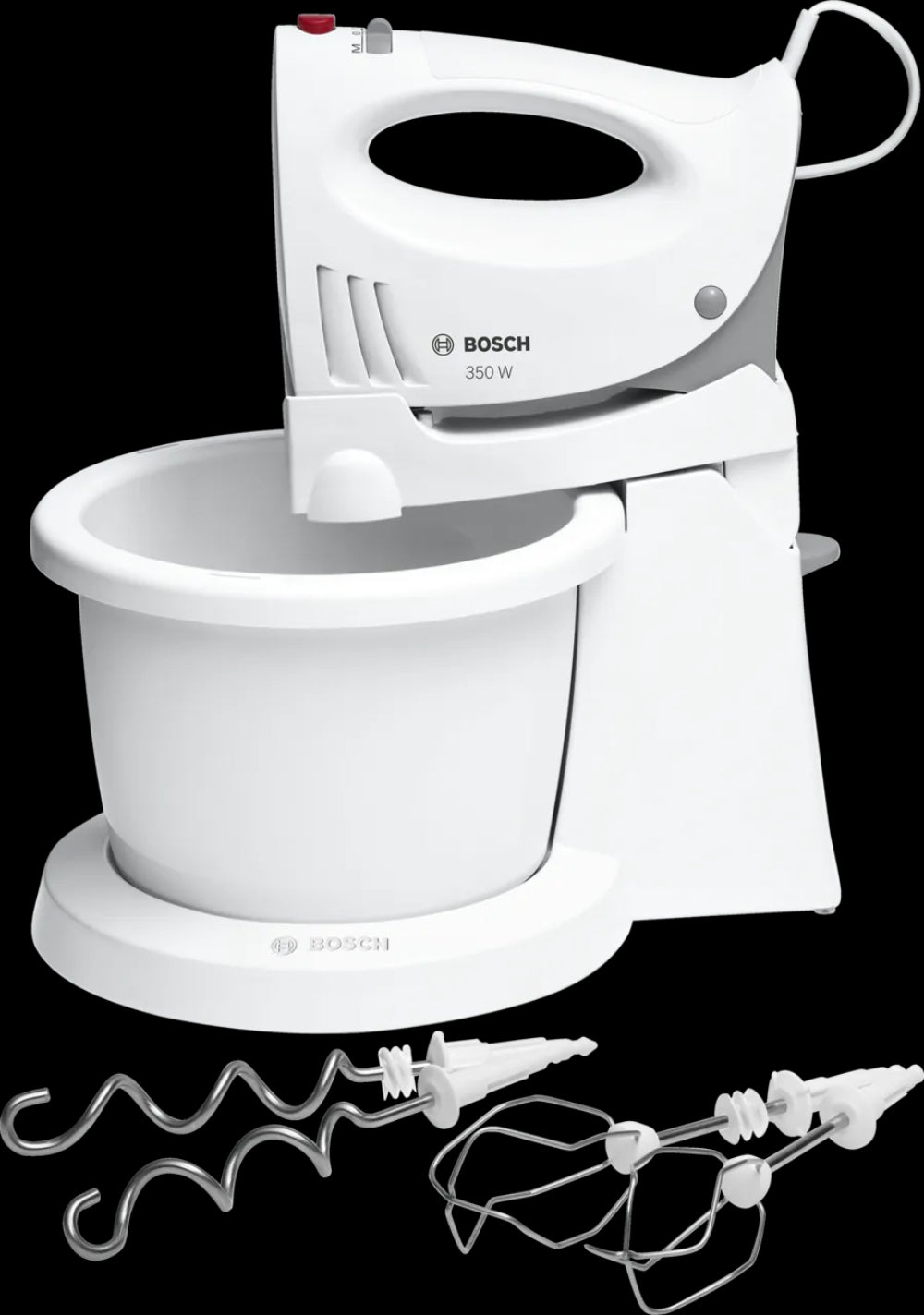 Bosch Hand Mixer – 350W Electric Mixer with Rotating Mixing Bowl & Turbo Pulse