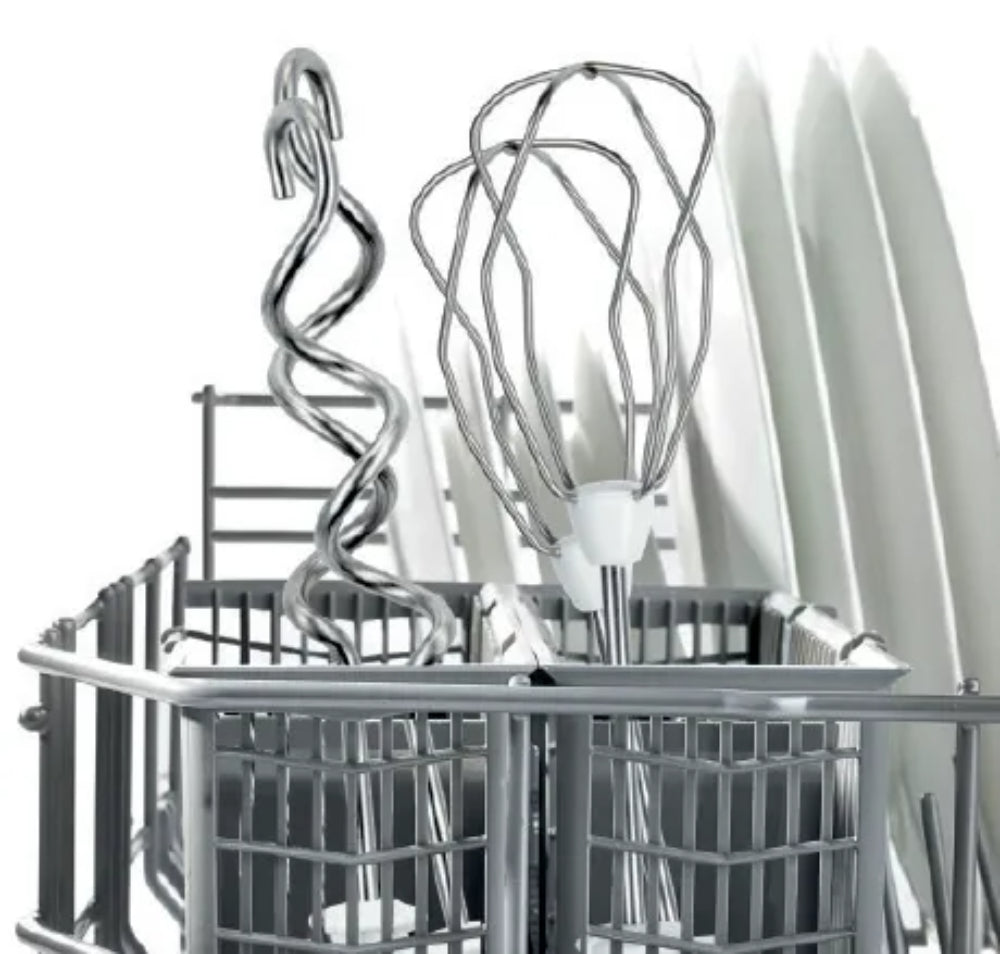 Hand Mixer 450W - Bosch Electric Mixer with Stainless Steel Whisks & Dough Hooks