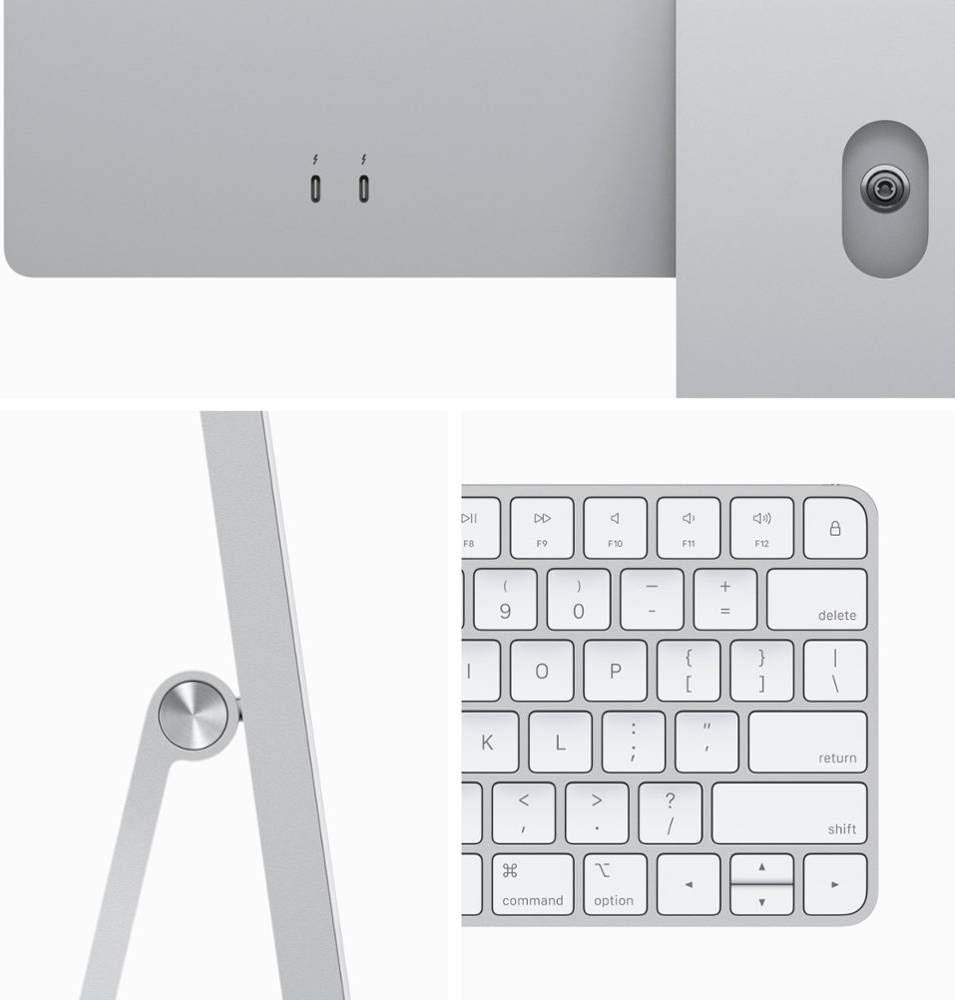 Apple iMac 24-Inch All-In-One Desktop With M3 Chip Performance - 4.5K Retina Display, 512GB SSD