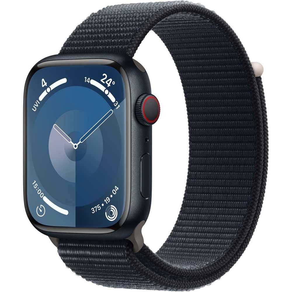Apple Watch Series 9 GPS Cellular 45mm Aluminum Case – Always-On Retina Display