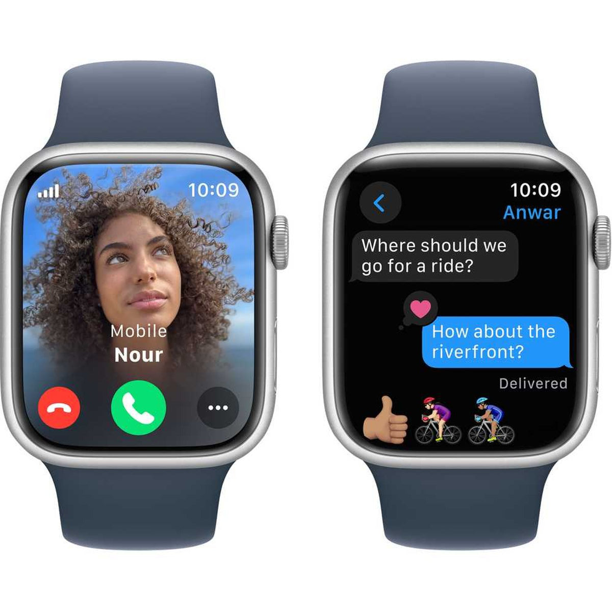 Apple Watch Series 9 GPS Cellular 45mm Aluminum Case – Always-On Retina Display