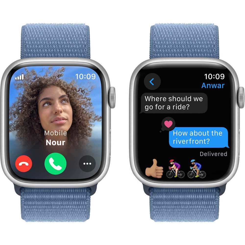 Apple Watch Series 9 GPS Cellular 45mm Aluminum Case – Always-On Retina Display