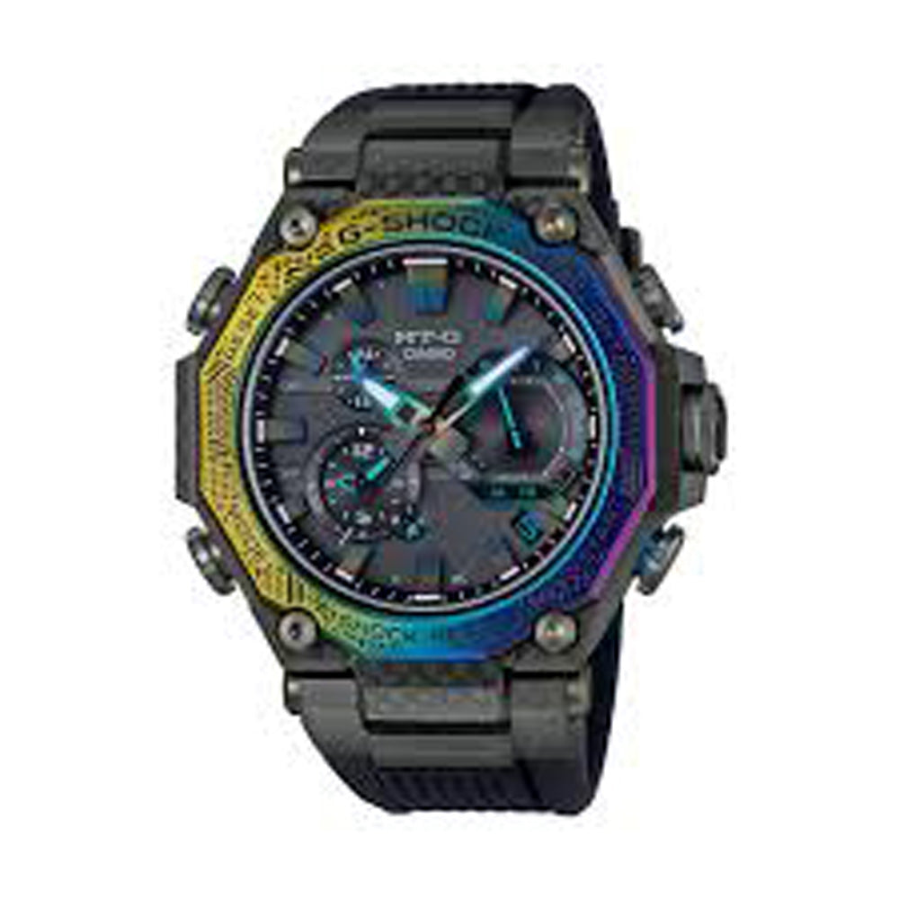 G-SHOCK Solar Watch - Men's Bluetooth Connected Timepiece | Triple G Resist, Carbon Bezel