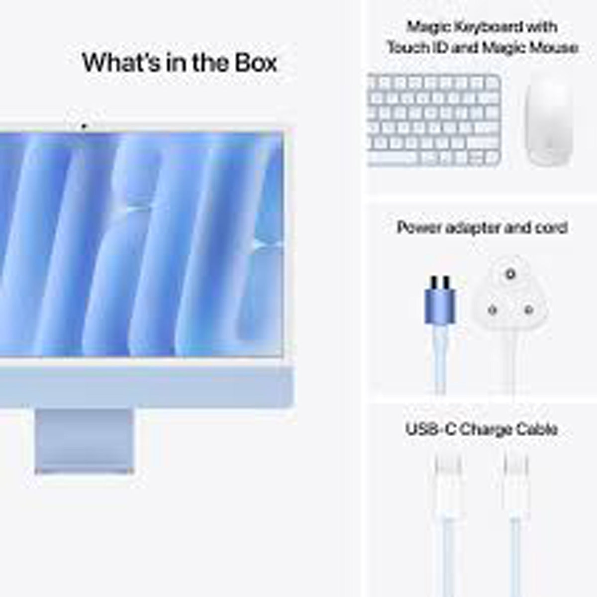 Apple iMac 24-Inch All-In-One Desktop With M4 Chip Performance - Retina Display, 16GB RAM, 256GB SSD