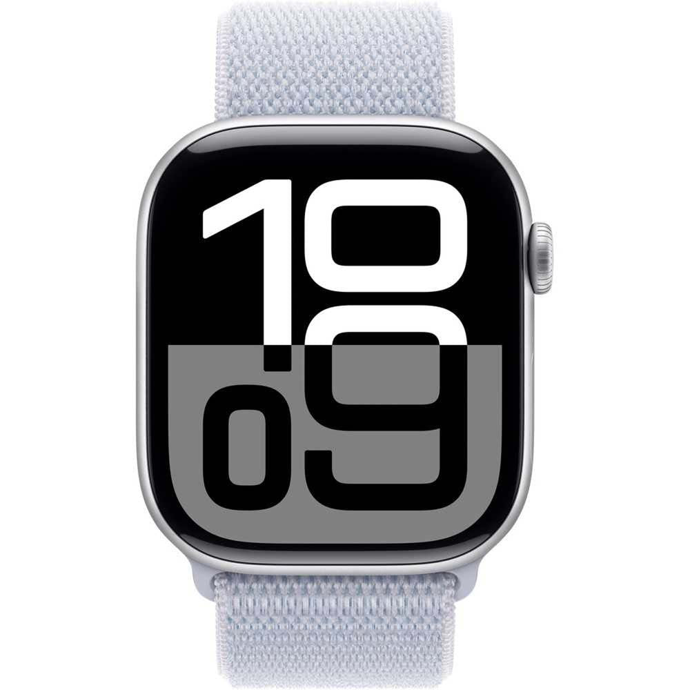 Apple Watch Series 10 GPS Smartwatch - Cellular, Sport Loop Band, Water Resistant