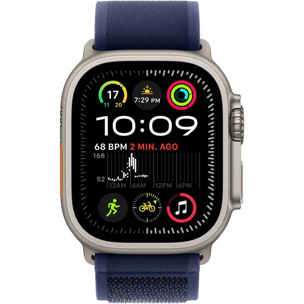 Apple Watch Ultra GPS Adventure Watch – Titanium Case, Trail Loop Band, Bright Retina Display