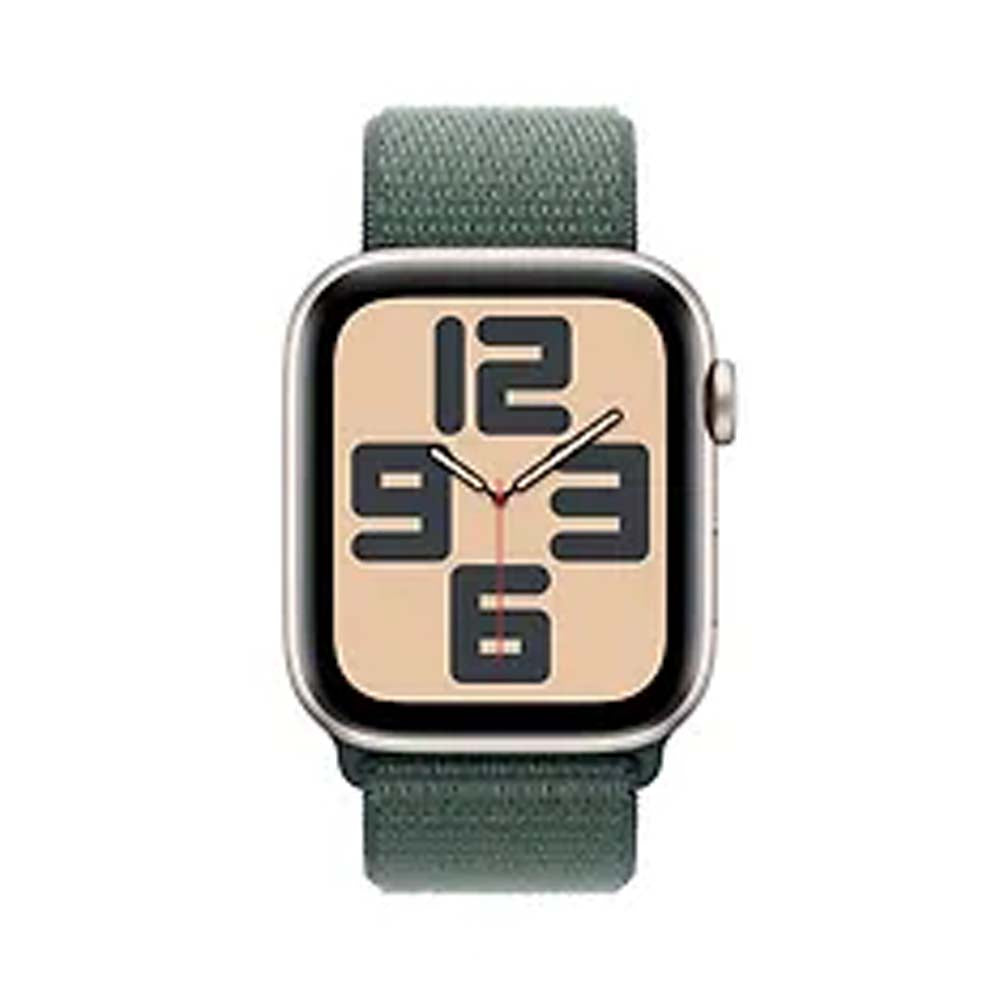 Apple Watch SE GPS Smartwatch - 44mm Aluminum Case | Swim Proof Sport Loop Band