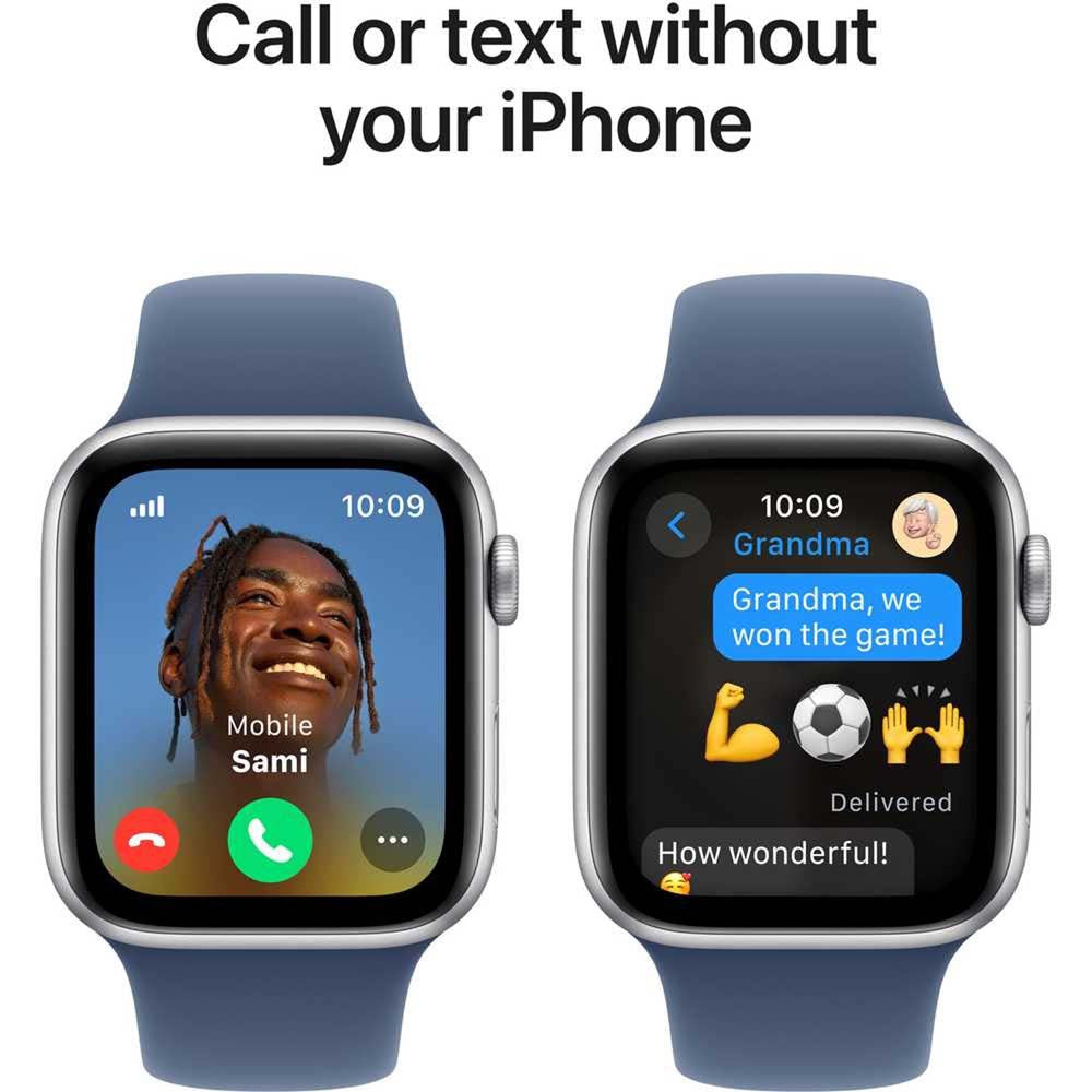 Apple Watch SE GPS Cellular - Swim-Proof Smartwatch With Fitness Tracking & Heart Rate Monitor