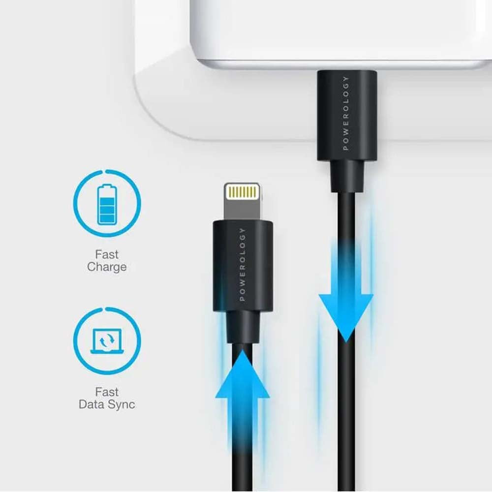 USB-C to Lightning Cable – Fast Charging Cable 3 Meter Cord with PD 60W Power Delivery