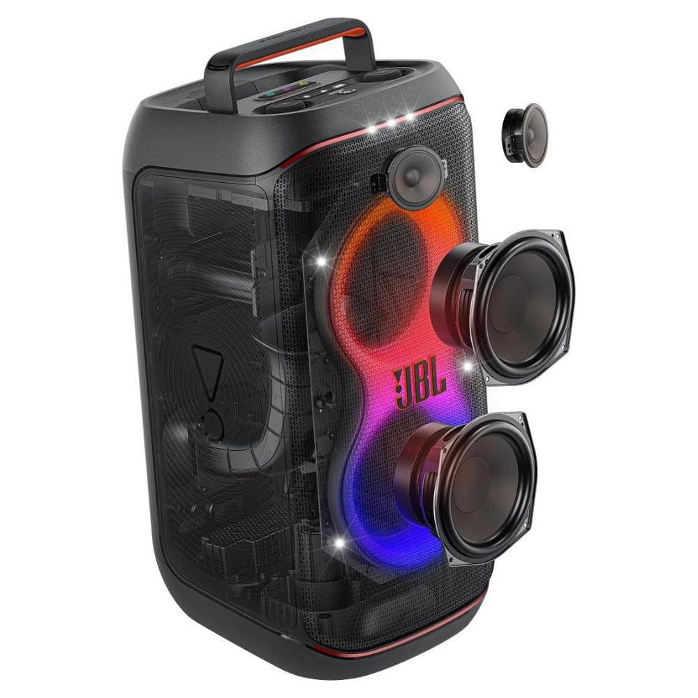 Portable Bluetooth Speaker - JBL Party Speaker With Pro Sound, Lightshow & Dual Mic Input