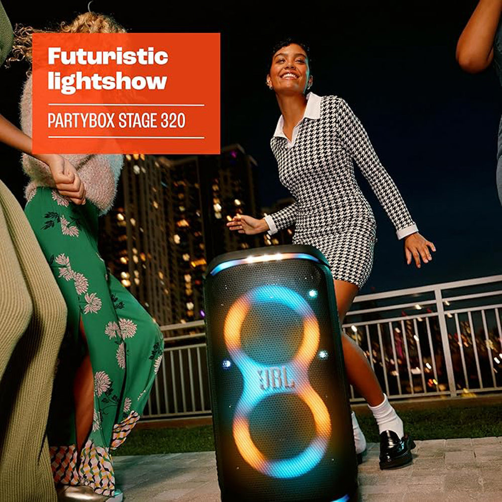 Portable Bluetooth Speaker | JBL Party Speaker with Lightshow & Long Battery Life