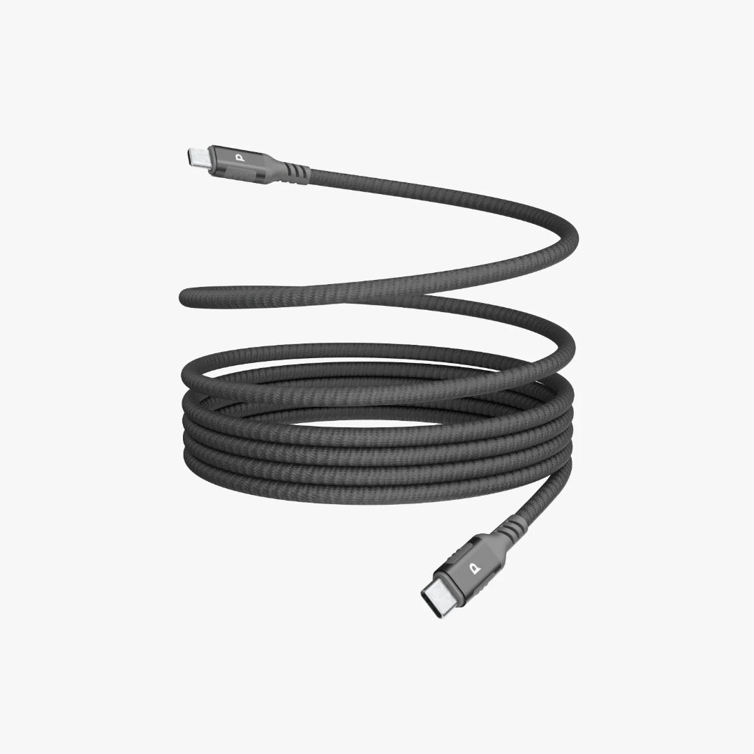 Magnetic USB-C Cable 1.2M – Powerology Malinka Weave Braided PD 60W Charger