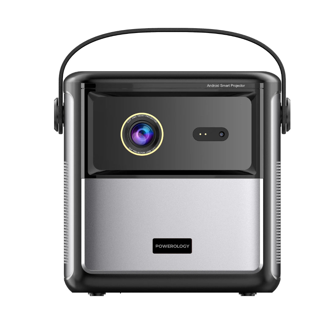 Portable Google Projector - Powerology Starbeam 100 Inch DLP Multimedia Projector