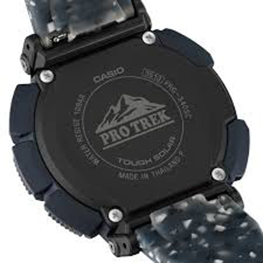 Casio Protrek Watch - Solar Powered Outdoor Watch With Triple Sensor Technology & Altimeter