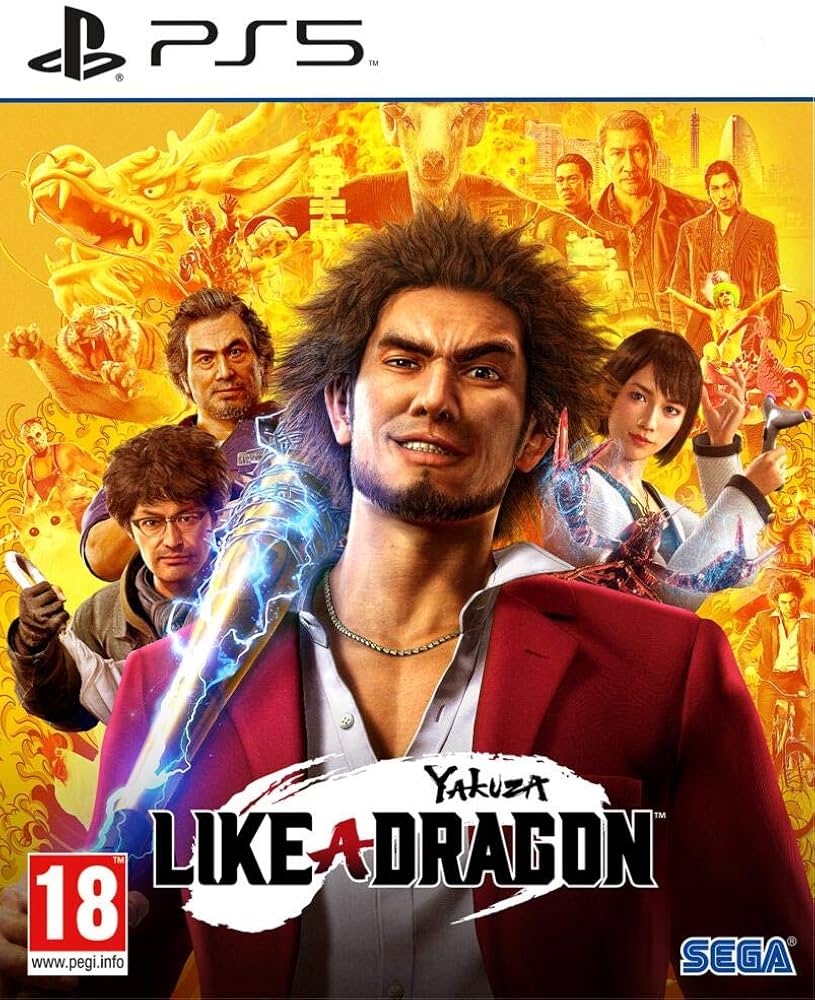 PS5 Yakuza Game - Like a Dragon RPG With Dynamic Combat & Party Recruitment