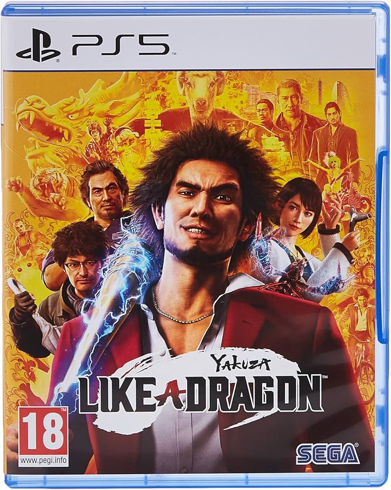 PS5 Yakuza Like Dragon - Action RPG Game With Dynamic Combat & Mini Games