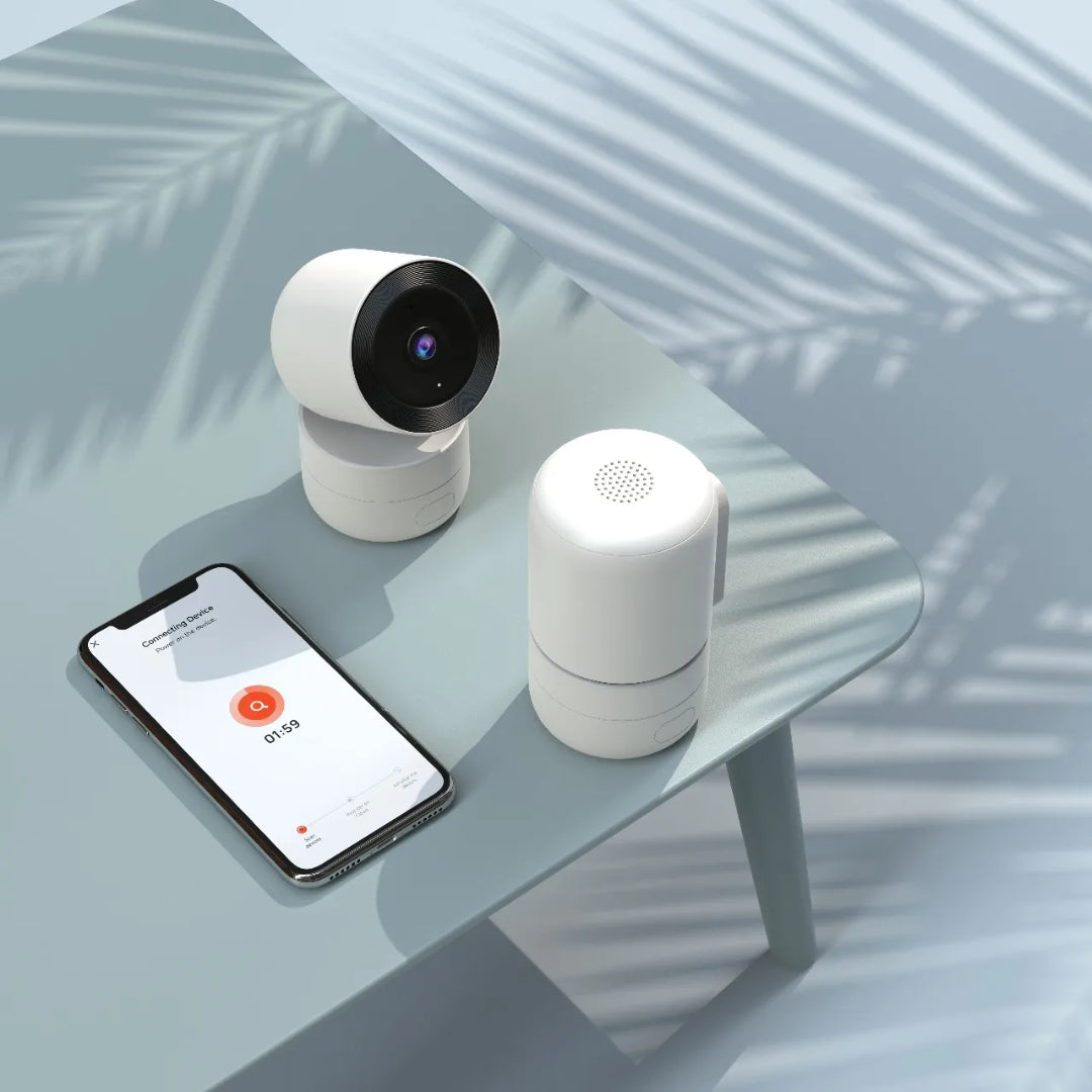 Indoor PTZ Smart Camera - 4MP AI Monitoring, Night Vision & Two Way Audio