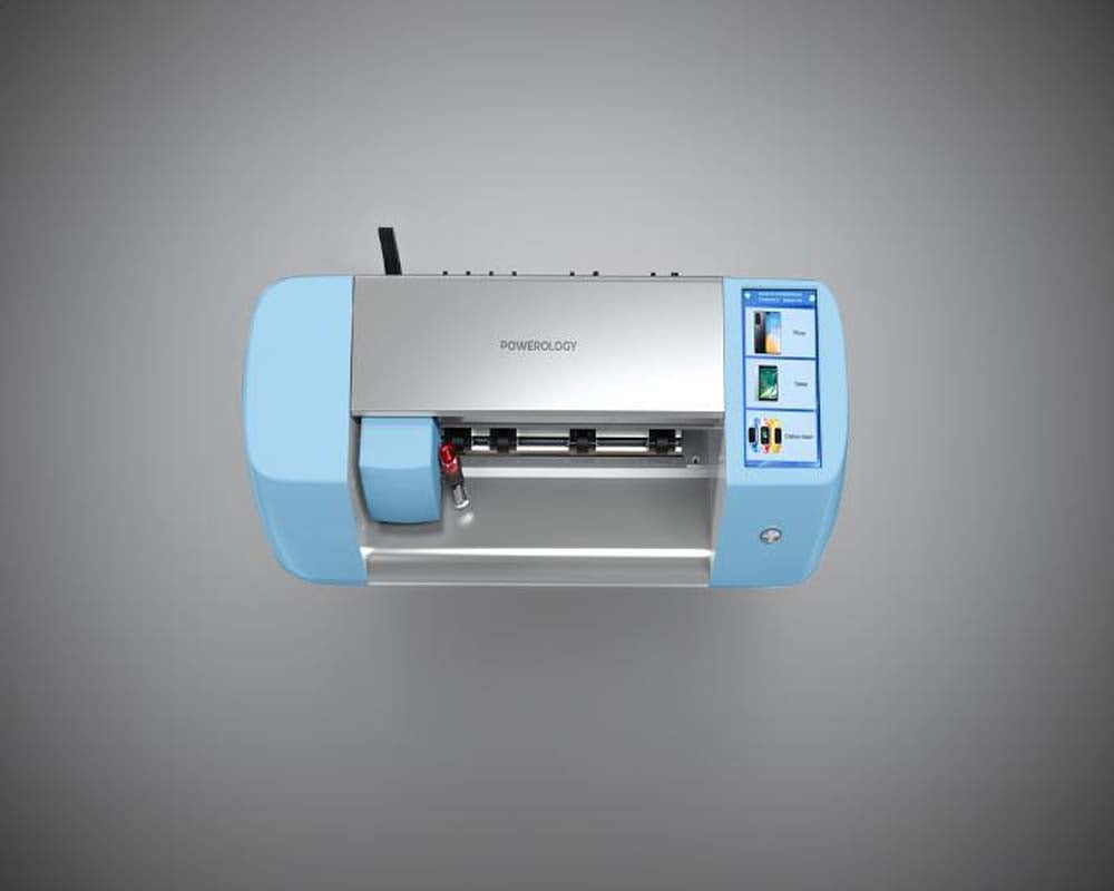 Universal Film Cutter - Powerology Precision Film Cutting Machine for Devices